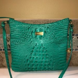 Brahmin Katie Green/Teal Purse
